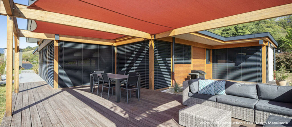 Brise soleil orientable